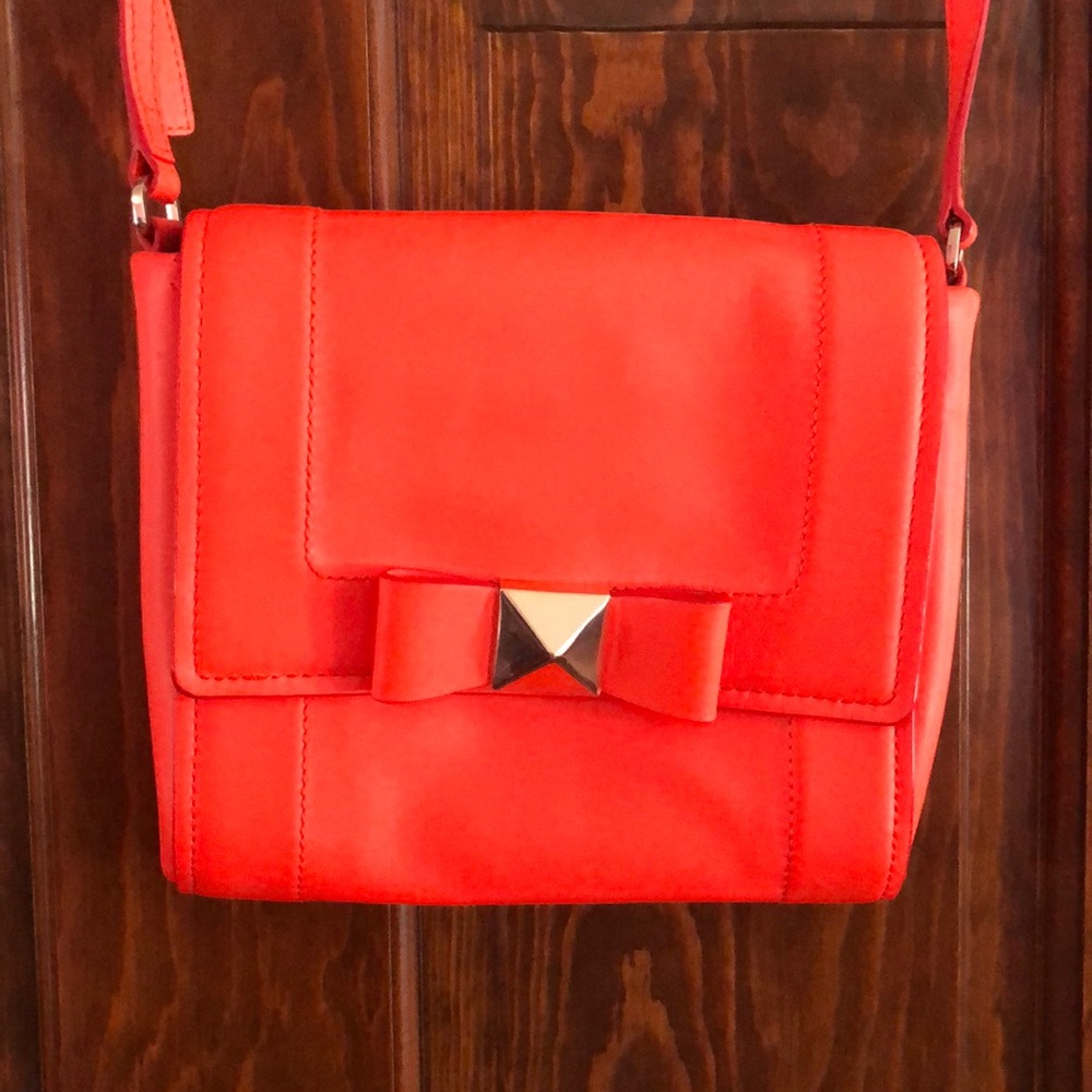 Kate Spade orange crossbody purse